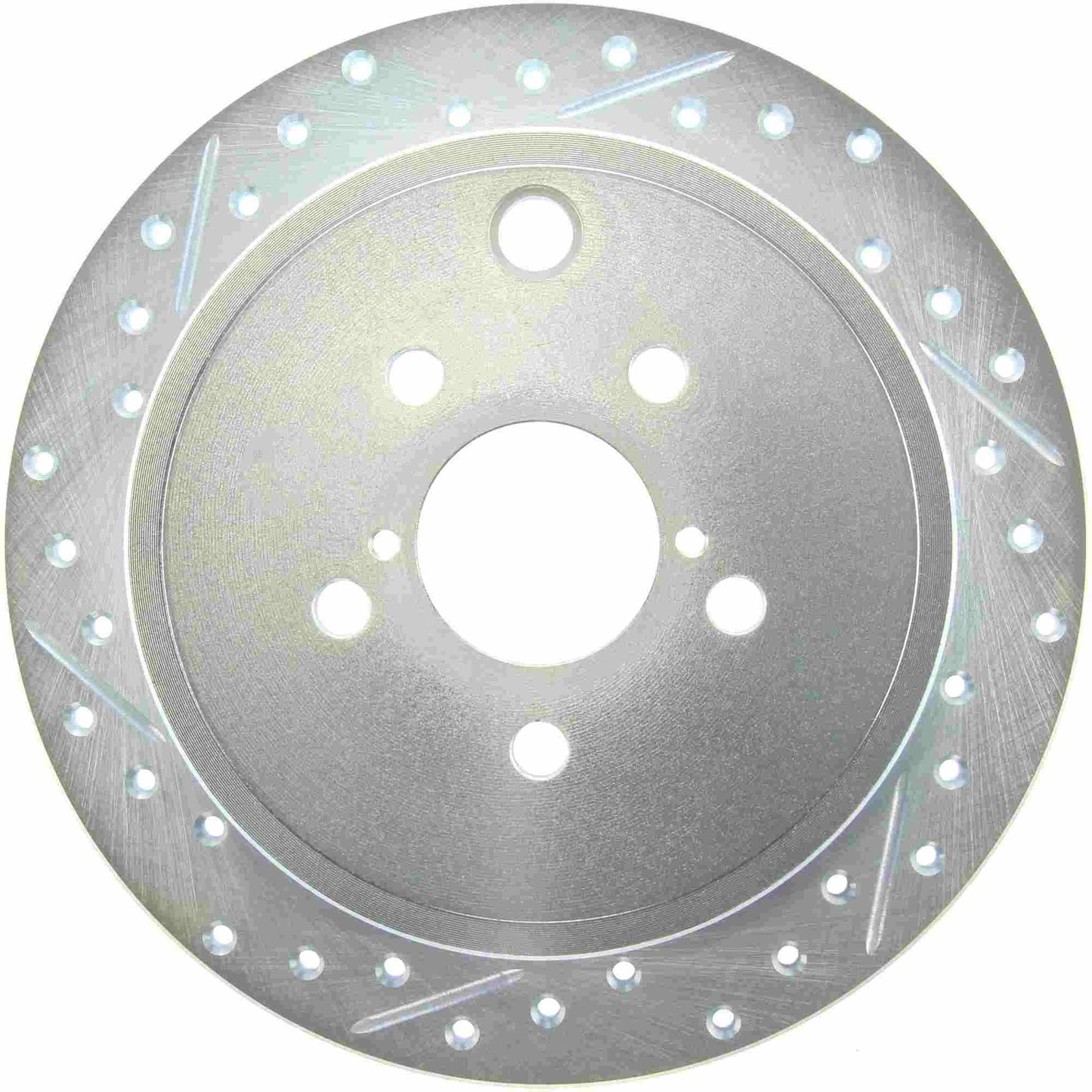 StopTech Select Sport 09-13 Subaru Forester Slotted and Drilled Right Rear Rotor 227.47029R