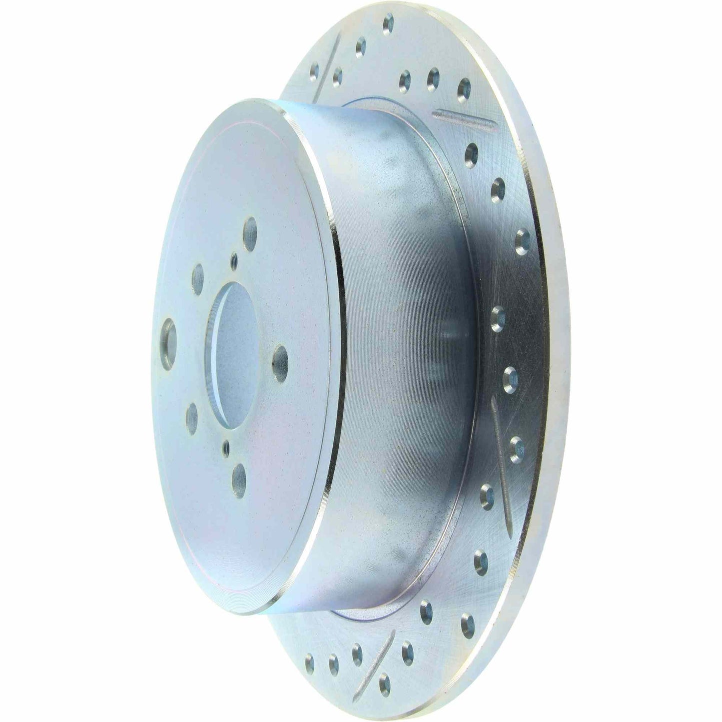 StopTech Select Sport 09-13 Subaru Forester Slotted and Drilled Right Rear Rotor 227.47029R