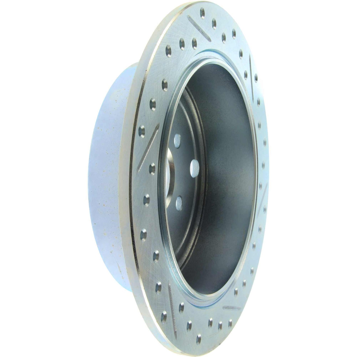 StopTech Select Sport 09-13 Subaru Forester Slotted and Drilled Right Rear Rotor 227.47029R