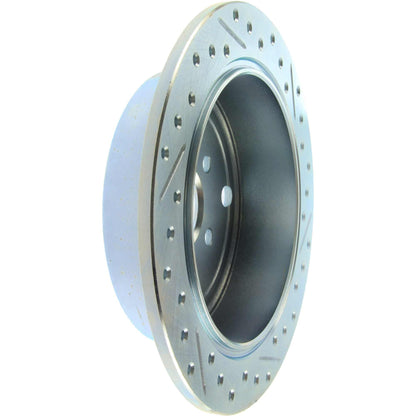 StopTech Select Sport 09-13 Subaru Forester Slotted and Drilled Right Rear Rotor 227.47029R