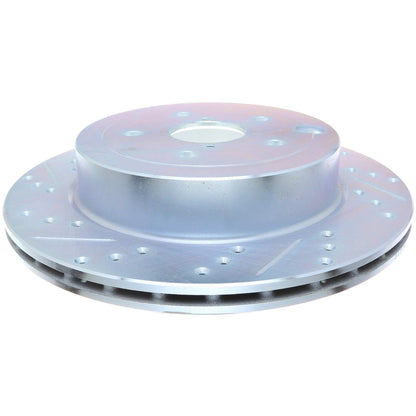 StopTech Select Sport Subaru WRX/STI Slotted and Drilled Right Rotor 227.47030R