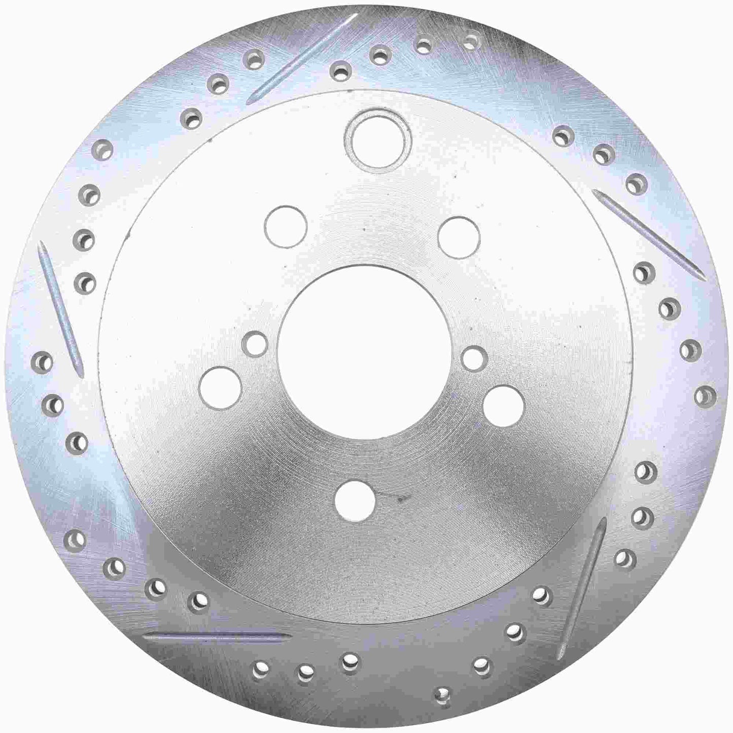 Stoptech 14-18 Subaru Forester Drilled & Slotted Rear Left Sport Brake Rotor 227.47035L