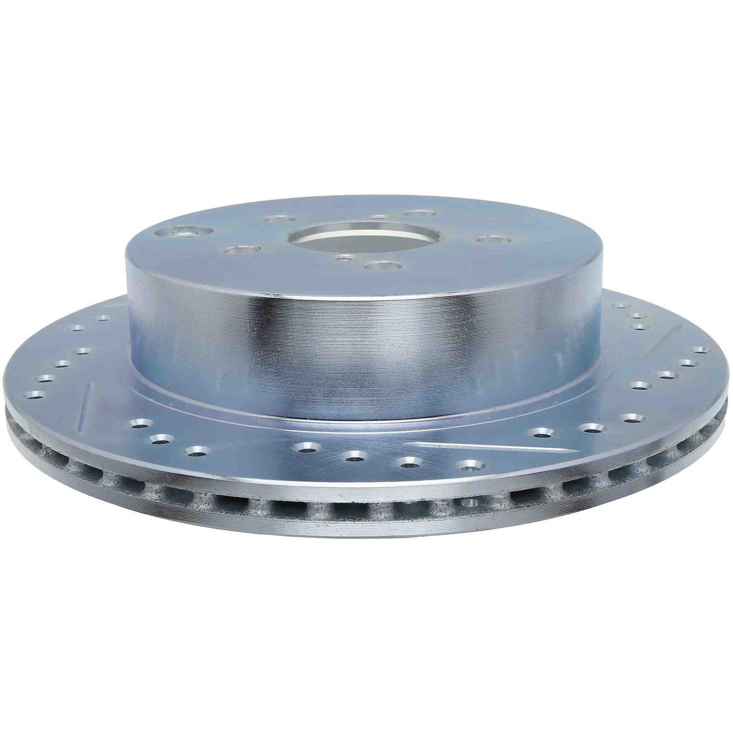 Stoptech 14-18 Subaru Forester Drilled & Slotted Rear Right Sport Brake Rotor 227.47035R
