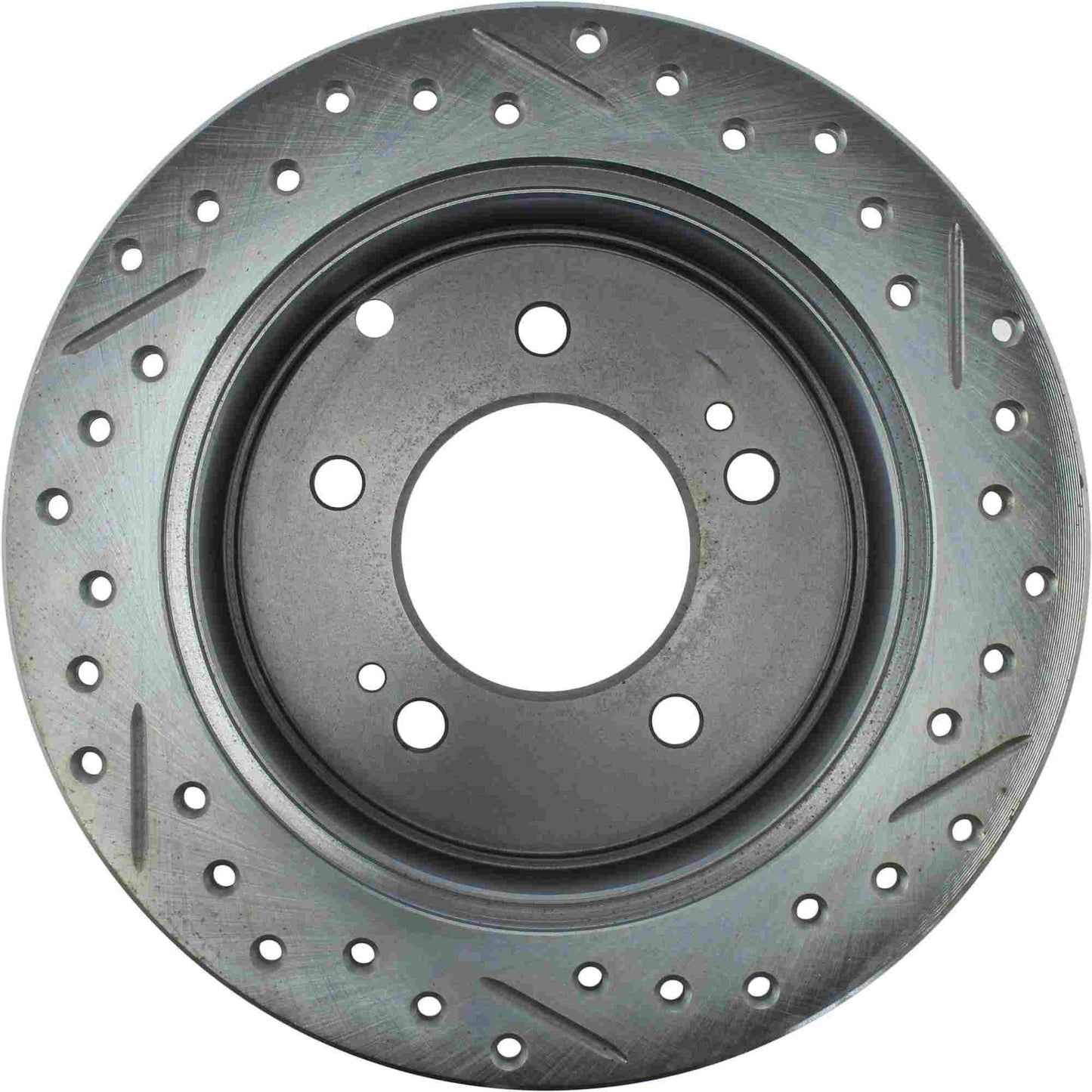 StopTech Select Sport 10-13 Kia Soul / Forte Right Slotted & Drilled Sport Brake Rotor - Rear 227.50027R