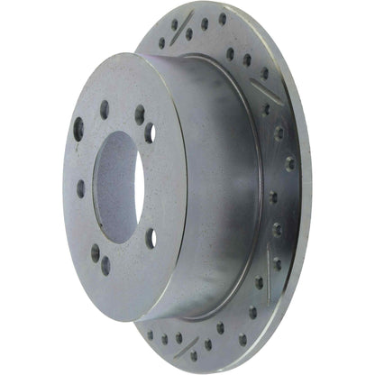 StopTech Select Sport 10-13 Kia Soul / Forte Right Slotted & Drilled Sport Brake Rotor - Rear 227.50027R