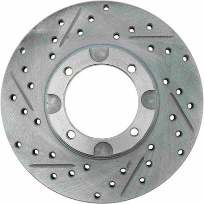 StopTech  Select Sport Drilled And Slotted Brake Rotor; Front Right