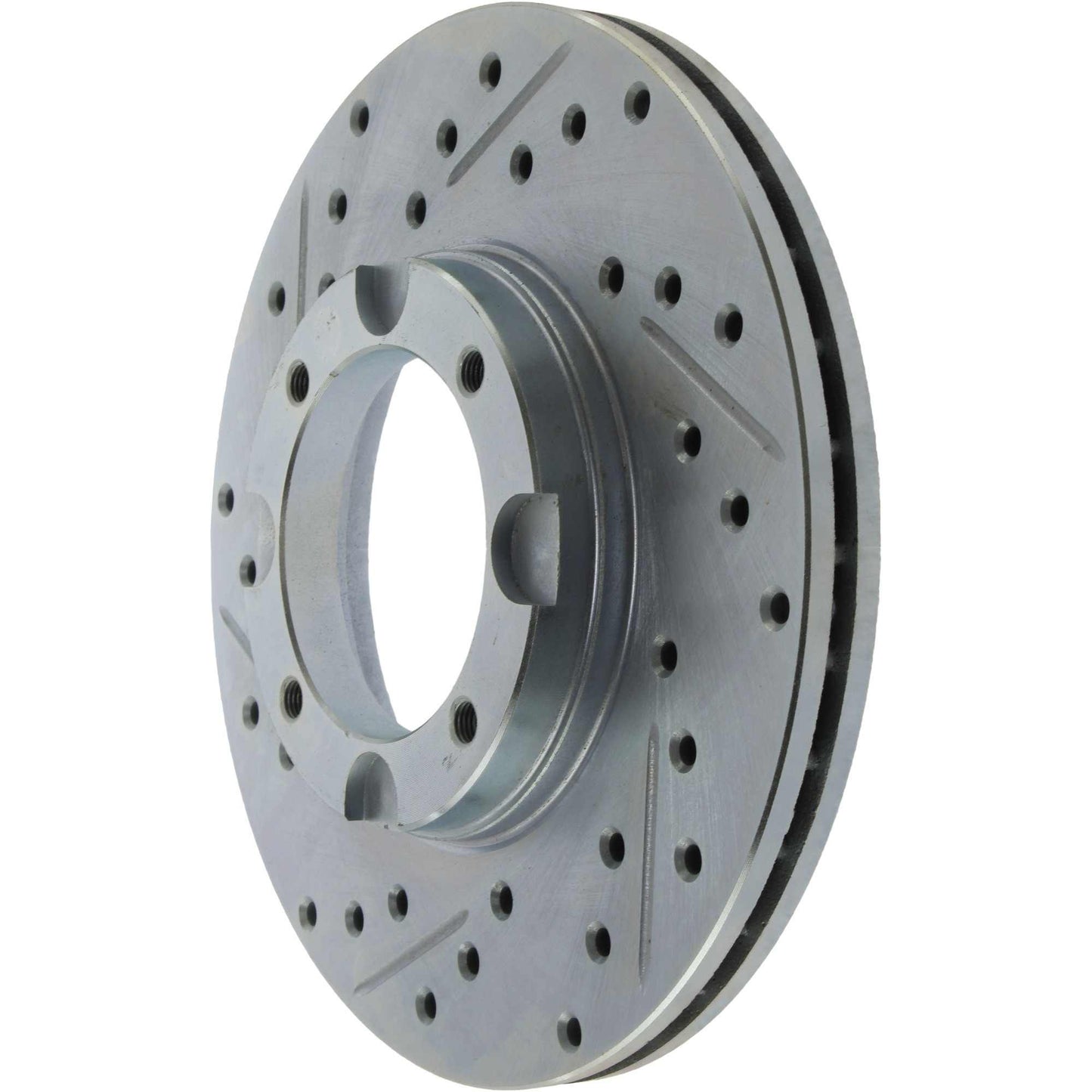StopTech  Select Sport Drilled And Slotted Brake Rotor; Front Right
