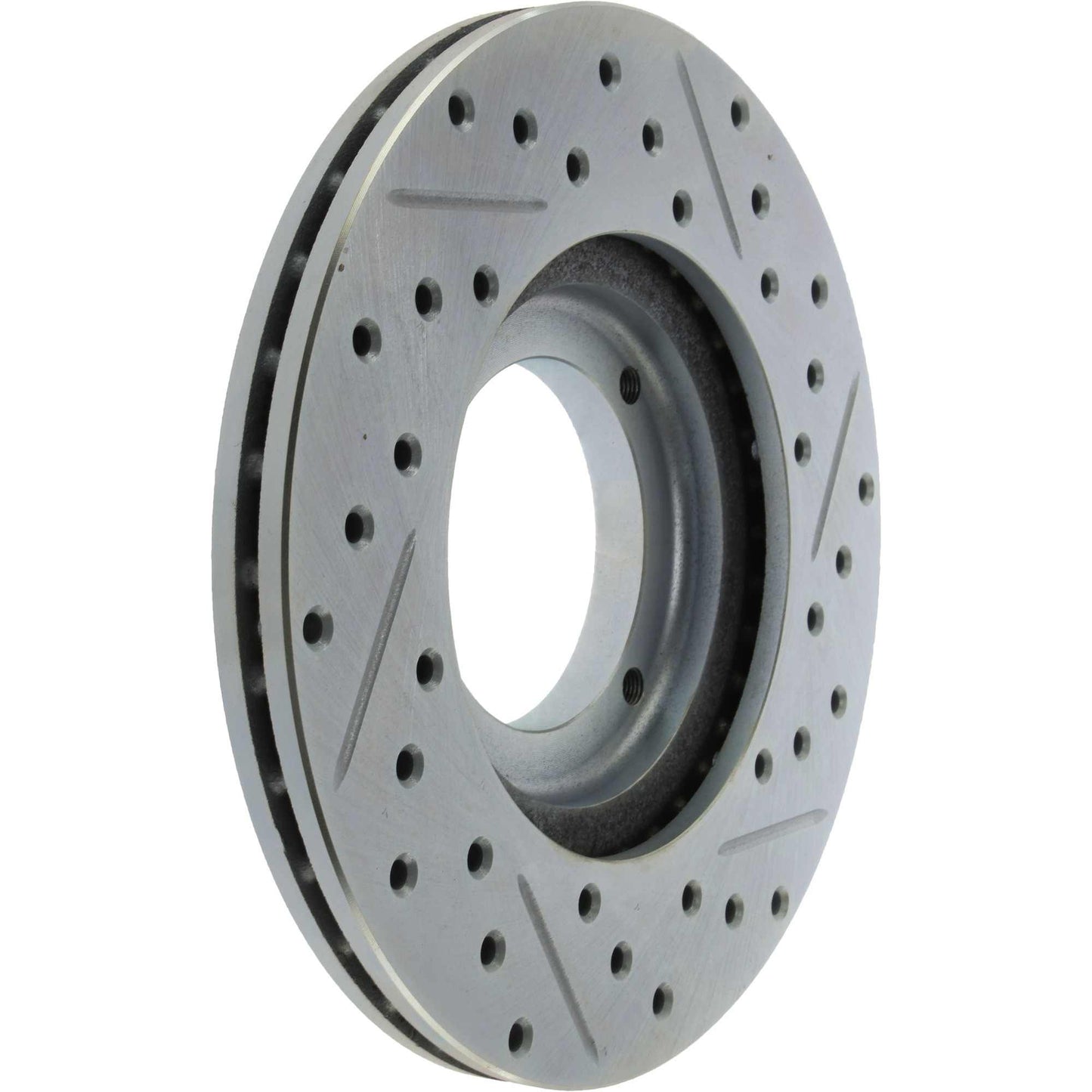 StopTech  Select Sport Drilled And Slotted Brake Rotor; Front Right