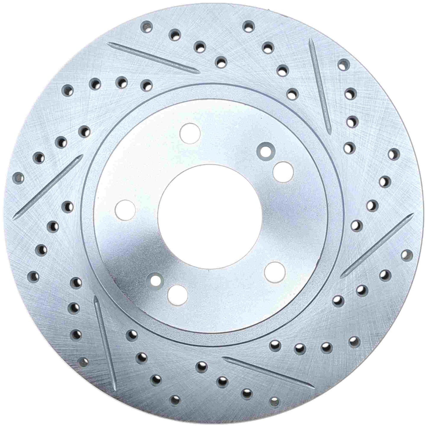 StopTech Select Sport Drilled And Slotted Brake Rotor; Front Left