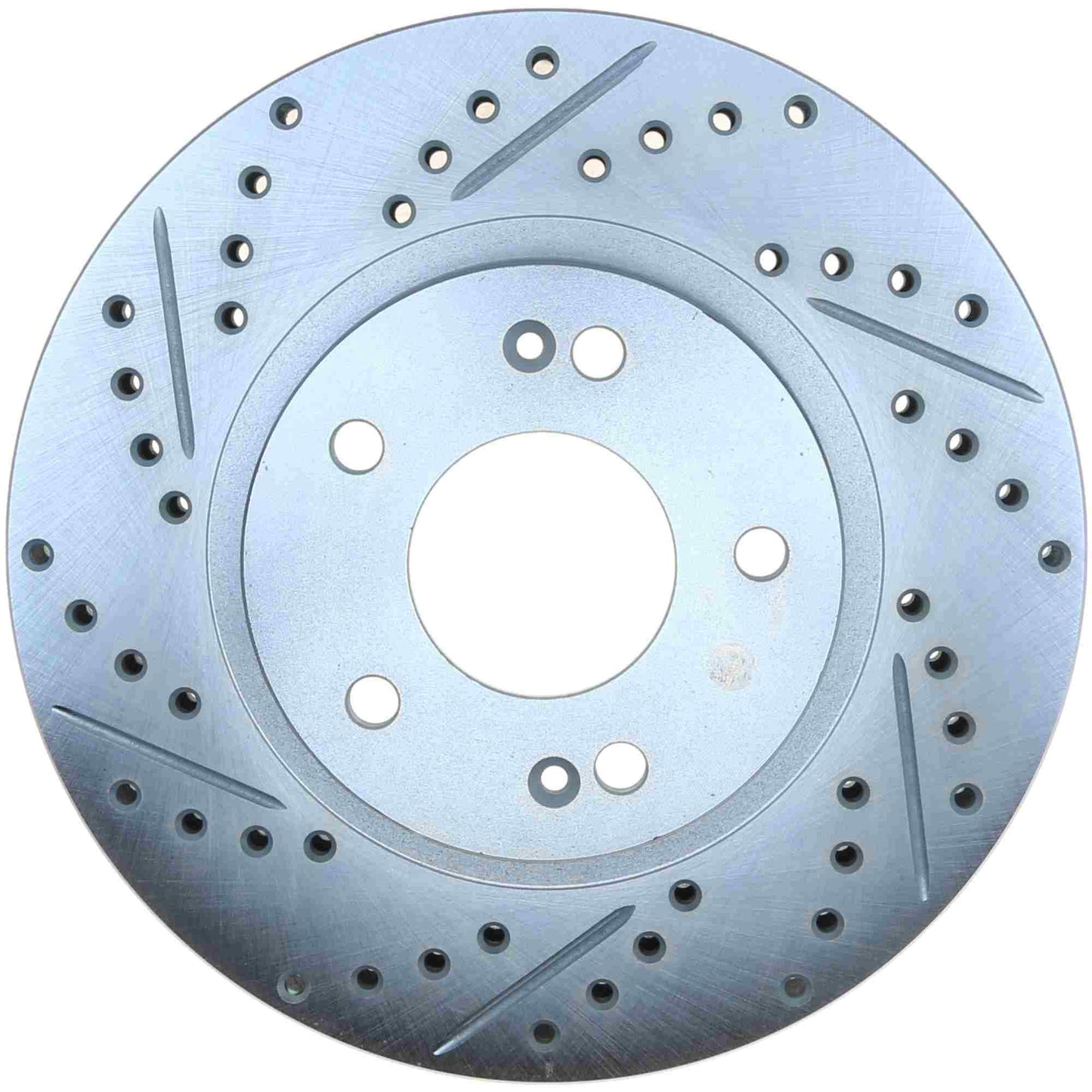 StopTech Select Sport Drilled And Slotted Brake Rotor; Front Right