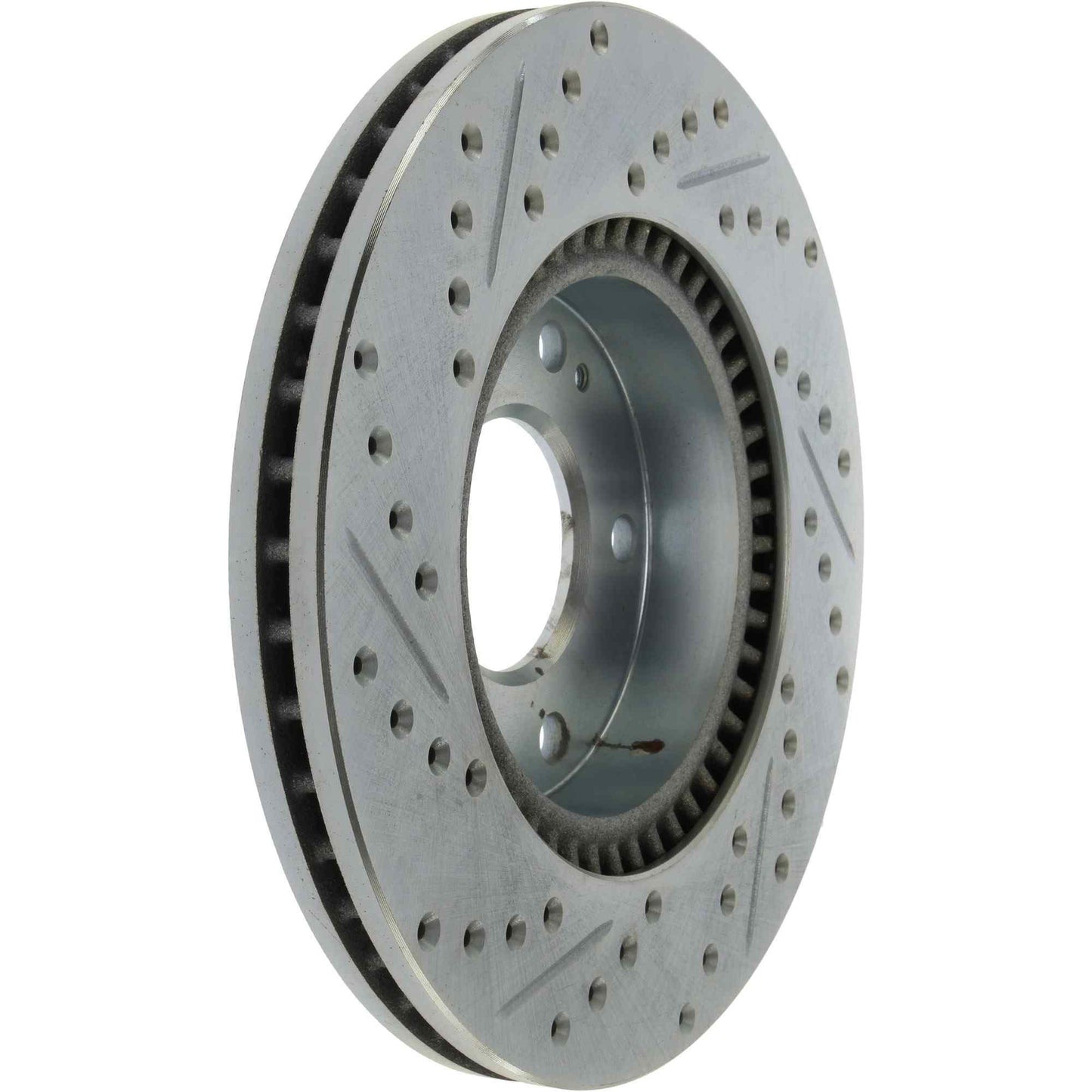 StopTech Select Sport Drilled And Slotted Brake Rotor; Front Left