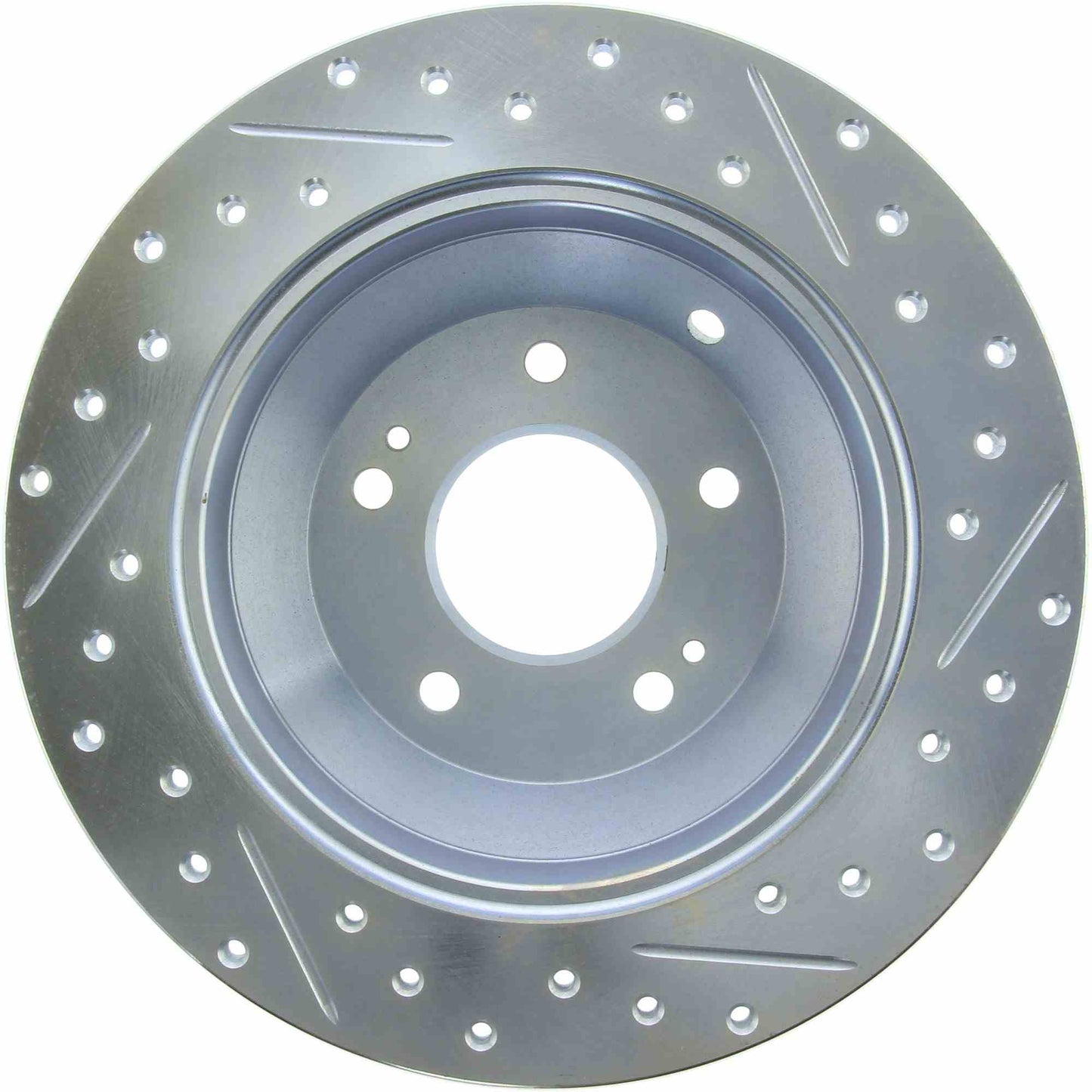 StopTech Select Sport 10-17 Hyundai Santa Fe Sport Slotted & Drilled Right Rear Brake Rotor 227.51039R