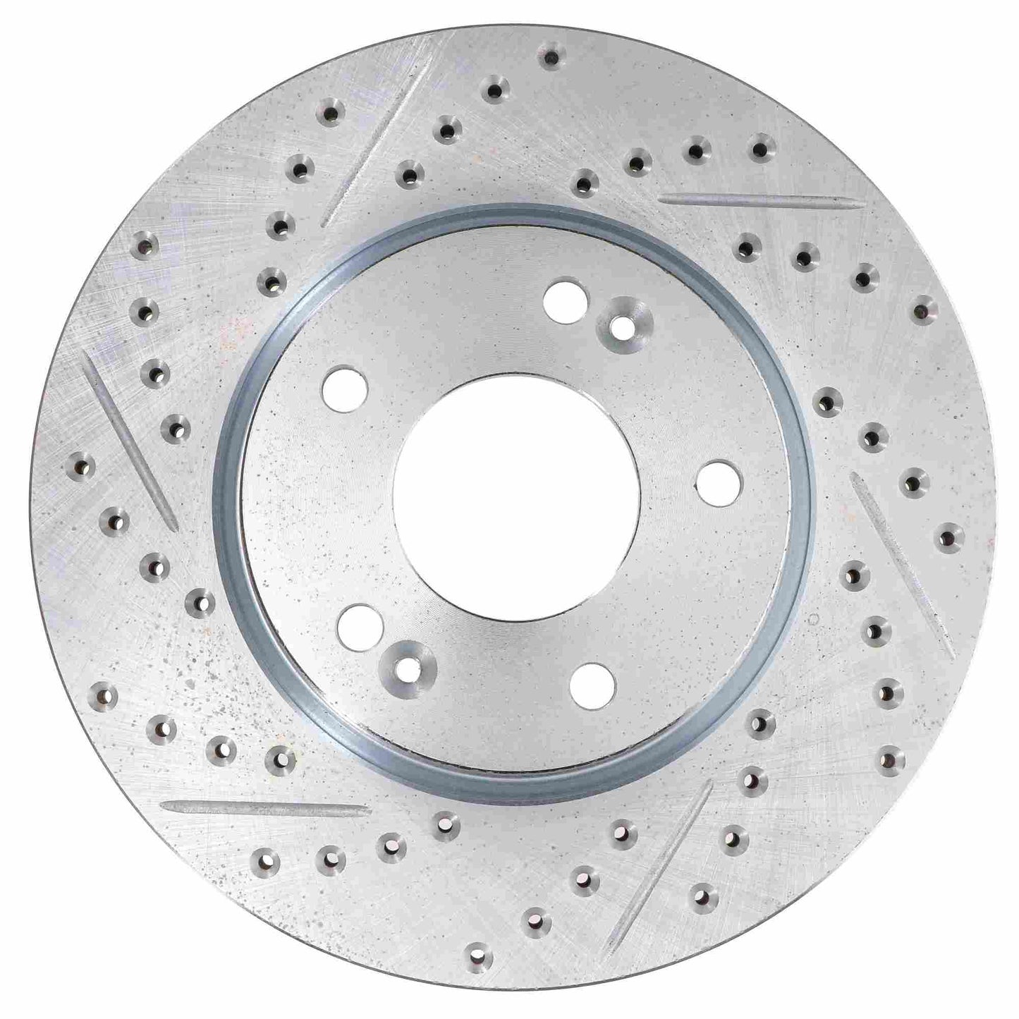 StopTech Select Sport Drilled And Slotted Brake Rotor; Front Right