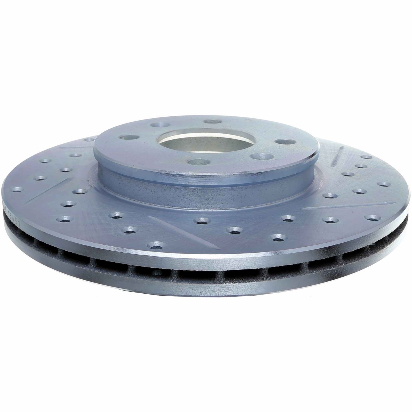 StopTech Select Sport Drilled And Slotted Brake Rotor; Front Left