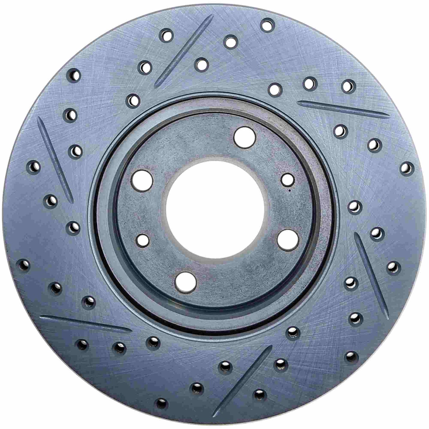 StopTech Select Sport Drilled And Slotted Brake Rotor; Front Left