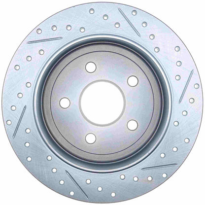 StopTech Select Sport Drilled & Slotted Rotor - Rear 227.58002R