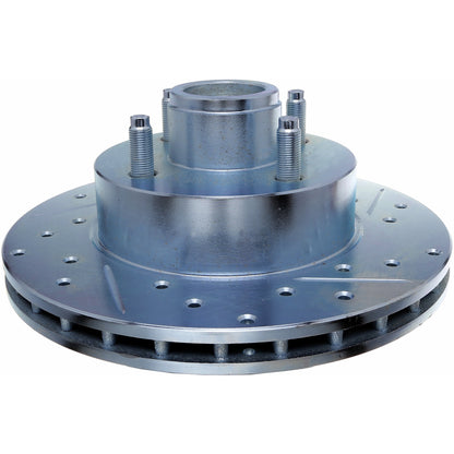 StopTech  Select Sport Drilled And Slotted Brake Rotor; Front Left