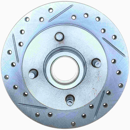 StopTech  Select Sport Drilled And Slotted Brake Rotor; Front Right