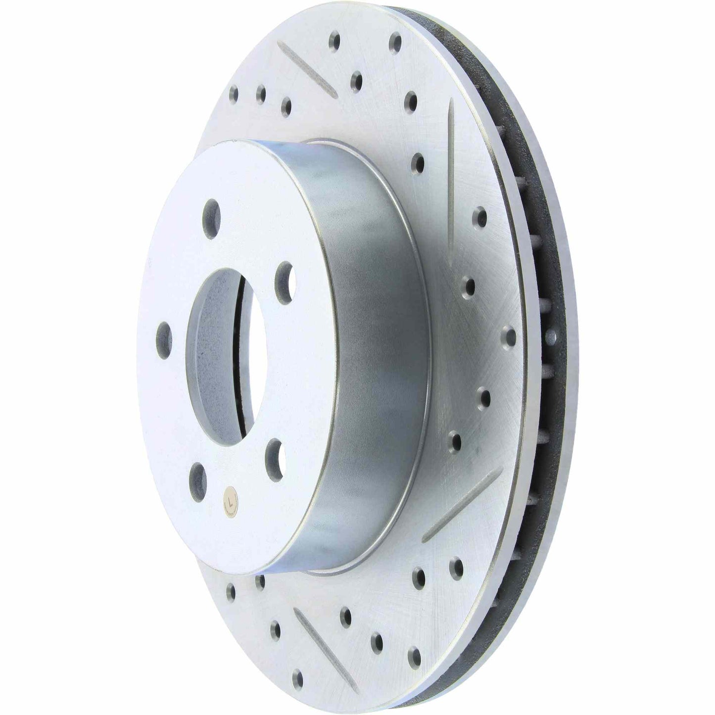 StopTech Select Sport 82-87 Lincoln Continental Sport Slotted & Drilled Left Rear Brake Rotor 227.61021L
