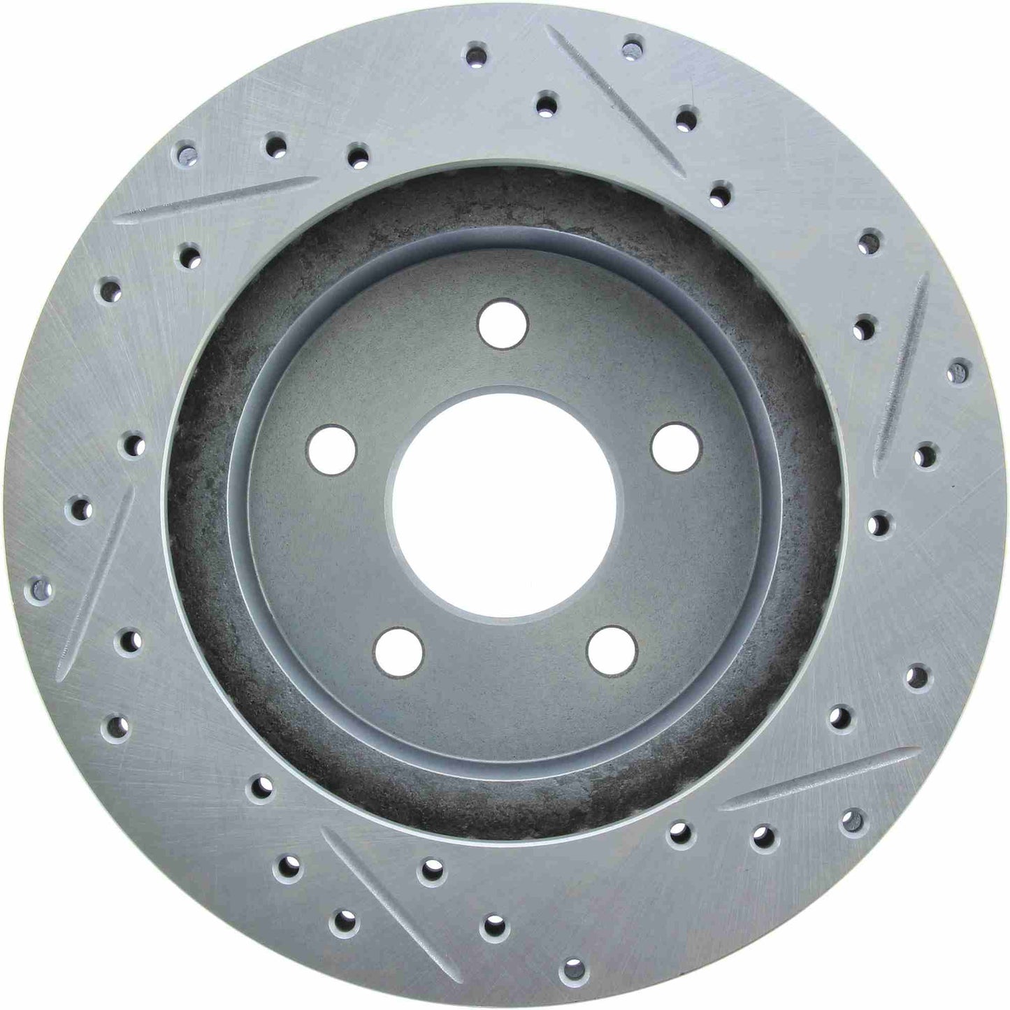 StopTech Select Sport 82-87 Lincoln Continental Sport Slotted & Drilled Right Rear Brake Rotor 227.61021R