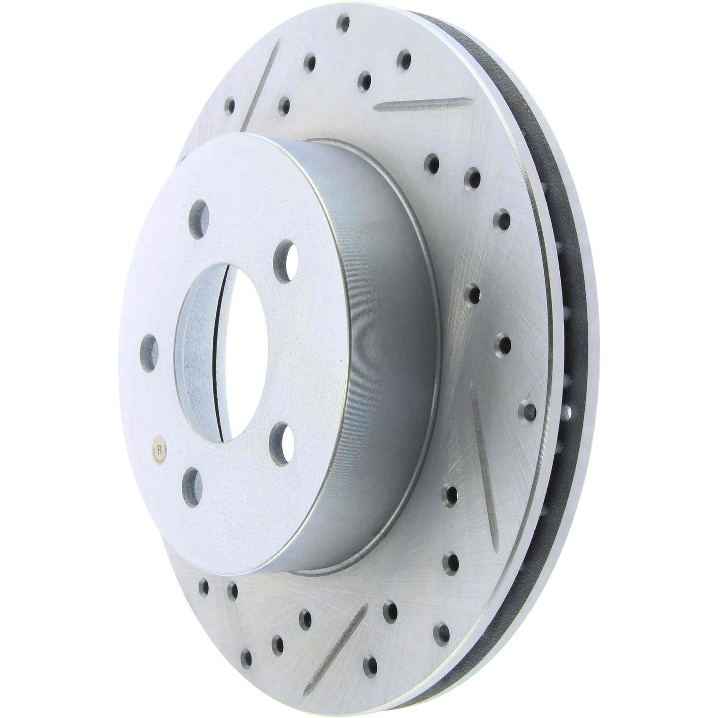 StopTech Select Sport 82-87 Lincoln Continental Sport Slotted & Drilled Right Rear Brake Rotor 227.61021R