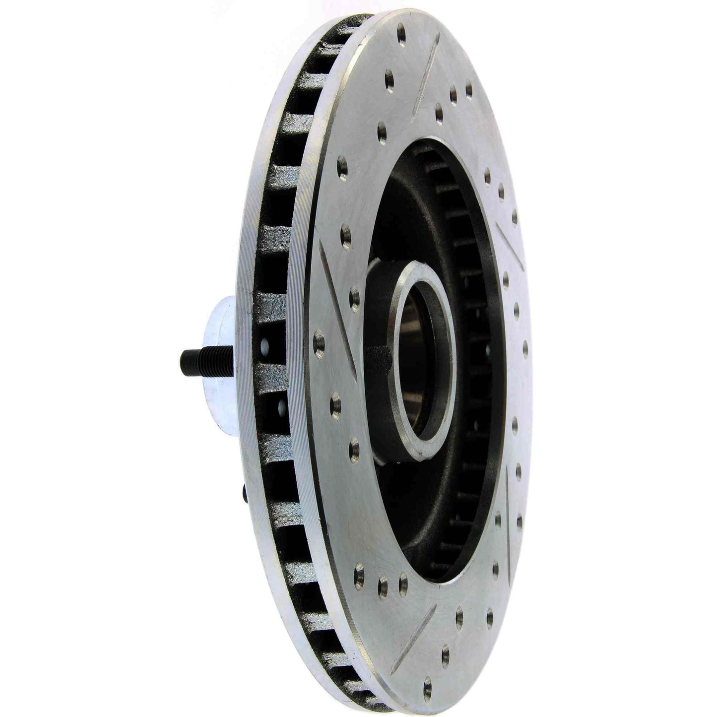 StopTech  Select Sport Drilled And Slotted Brake Rotor; Front Left