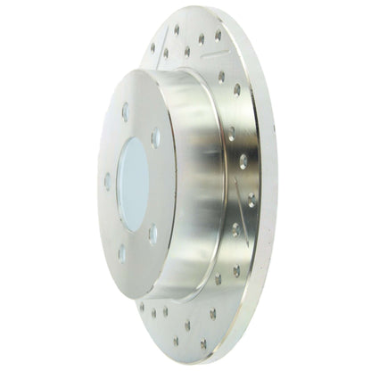 StopTech Select Sport 94-02 Ford Mustang (Excl Cobra) Slotted and Drilled Right Rear Rotor 227.61042R