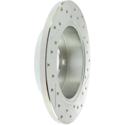 StopTech Select Sport 94-02 Ford Mustang (Excl Cobra) Slotted and Drilled Right Rear Rotor 227.61042R