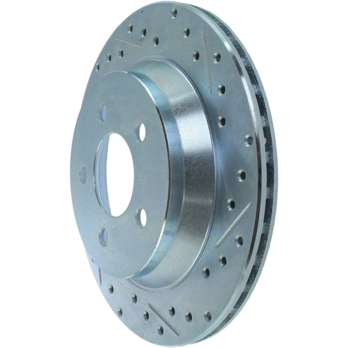 StopTech Select Sport 94-04 Ford Mustang Slotted and Drilled Left Rear Rotor 227.61046L