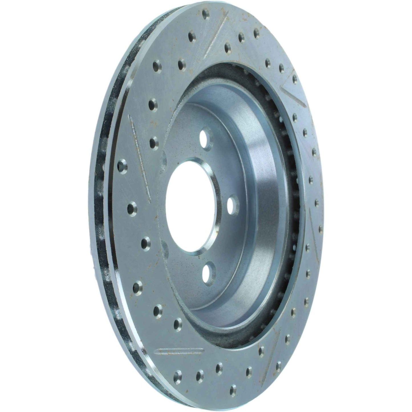 StopTech Select Sport 94-04 Ford Mustang Slotted and Drilled Left Rear Rotor 227.61046L