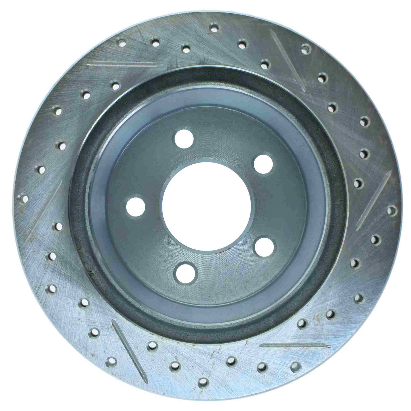 StopTech Select Sport 94-04 Ford Mustang Slotted and Drilled Right Rear Rotor 227.61046R