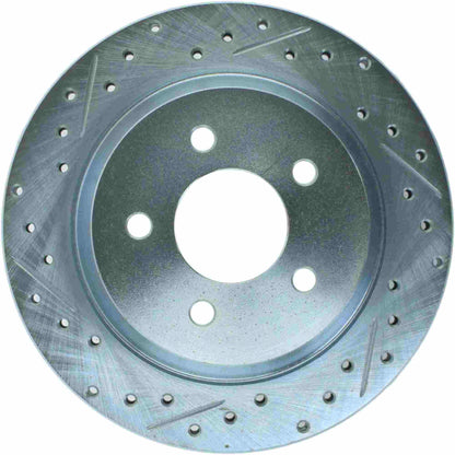 StopTech Select Sport 94-04 Ford Mustang Slotted and Drilled Right Rear Rotor 227.61046R