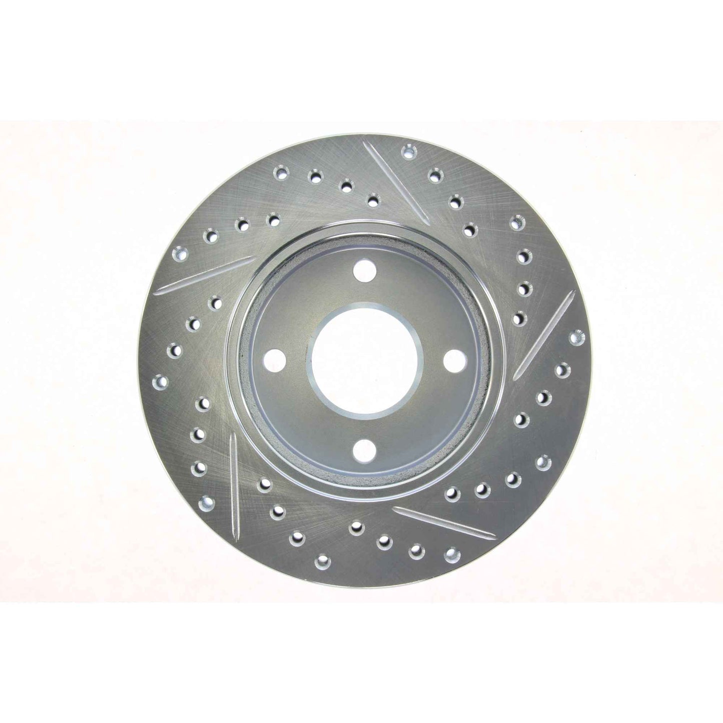 StopTech Select Sport Drilled And Slotted Brake Rotor; Front Right