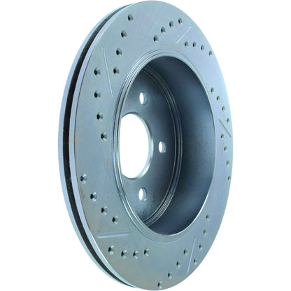 StopTech Select Sport Drilled & Slotted Rotor - Rear Right 227.61073L