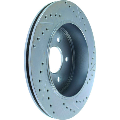 StopTech Select Sport Drilled & Slotted Rotor - Rear Right 227.61073R