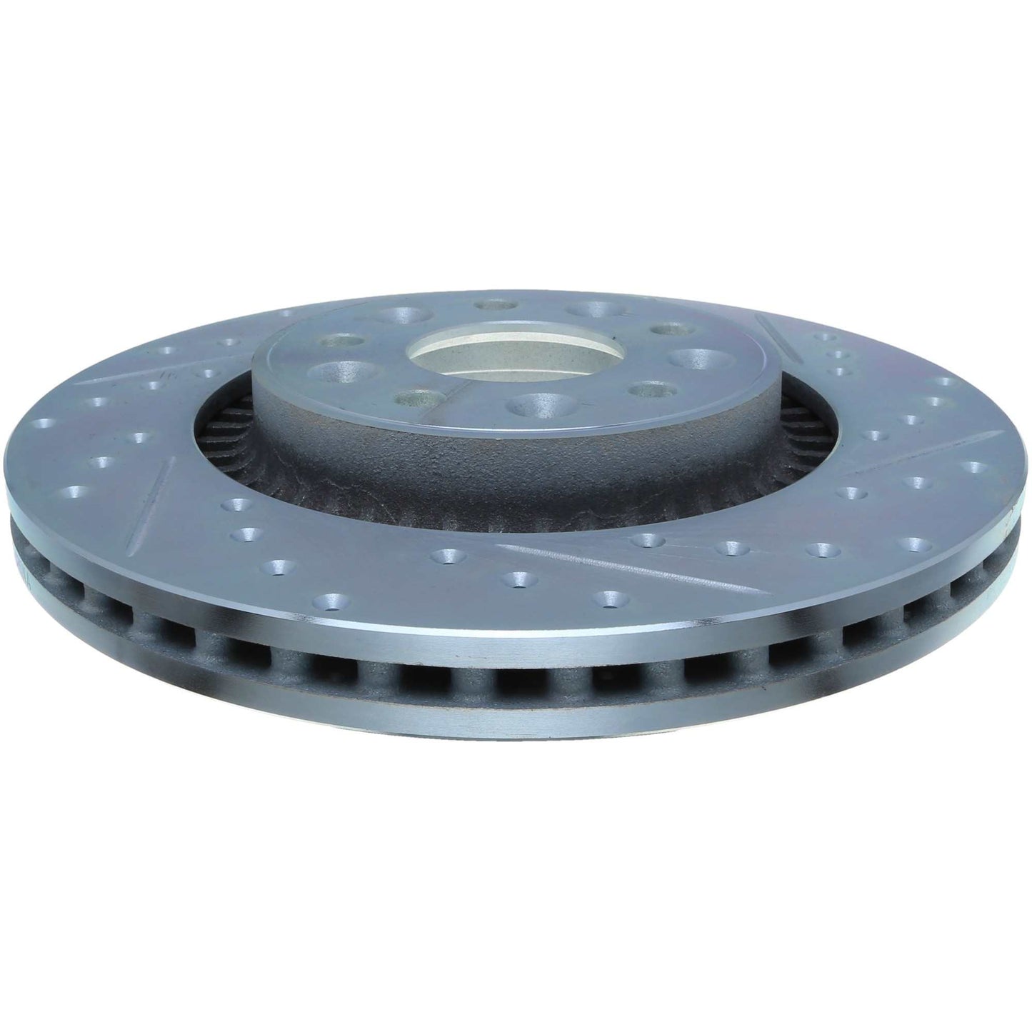 StopTech Select Sport Drilled And Slotted Brake Rotor; Front Left