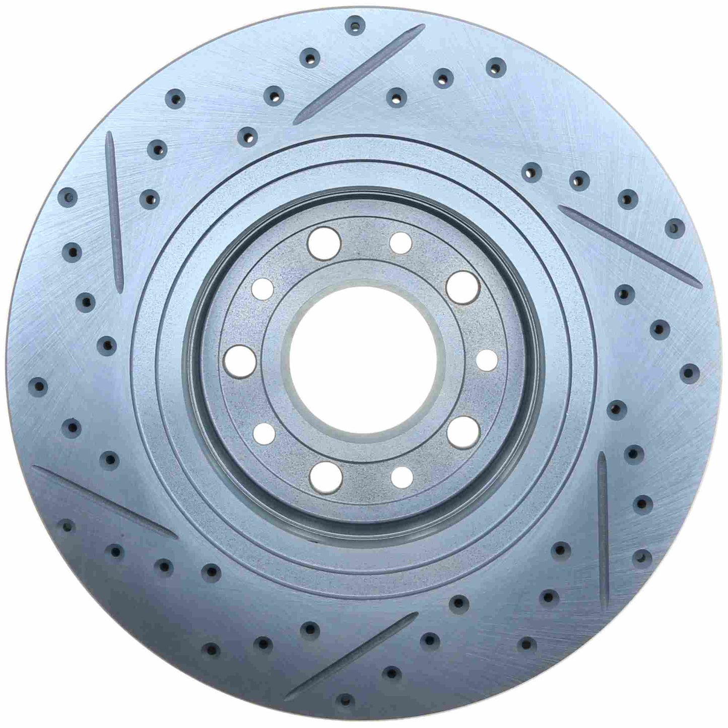 StopTech Select Sport Drilled And Slotted Brake Rotor; Front Left
