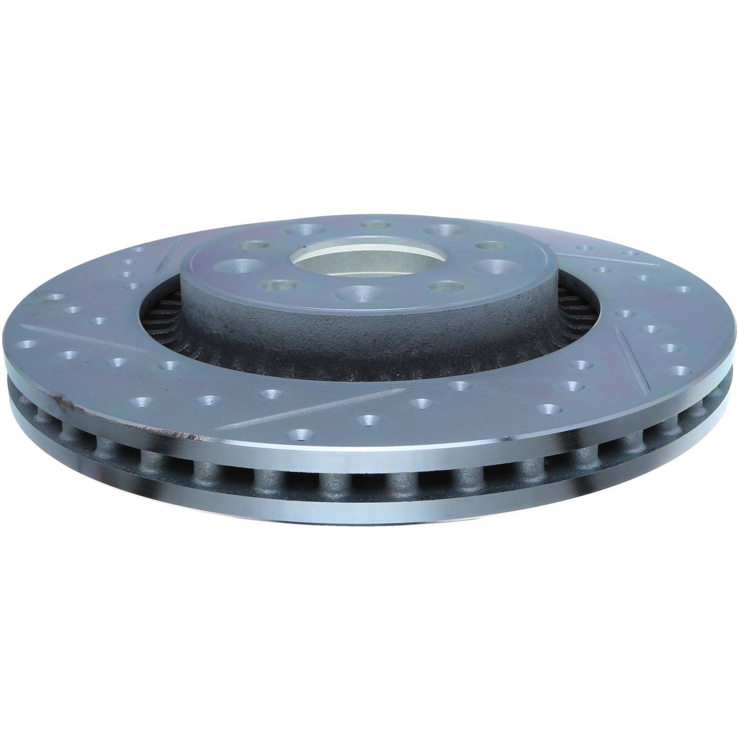 StopTech Select Sport Drilled And Slotted Brake Rotor; Front Right