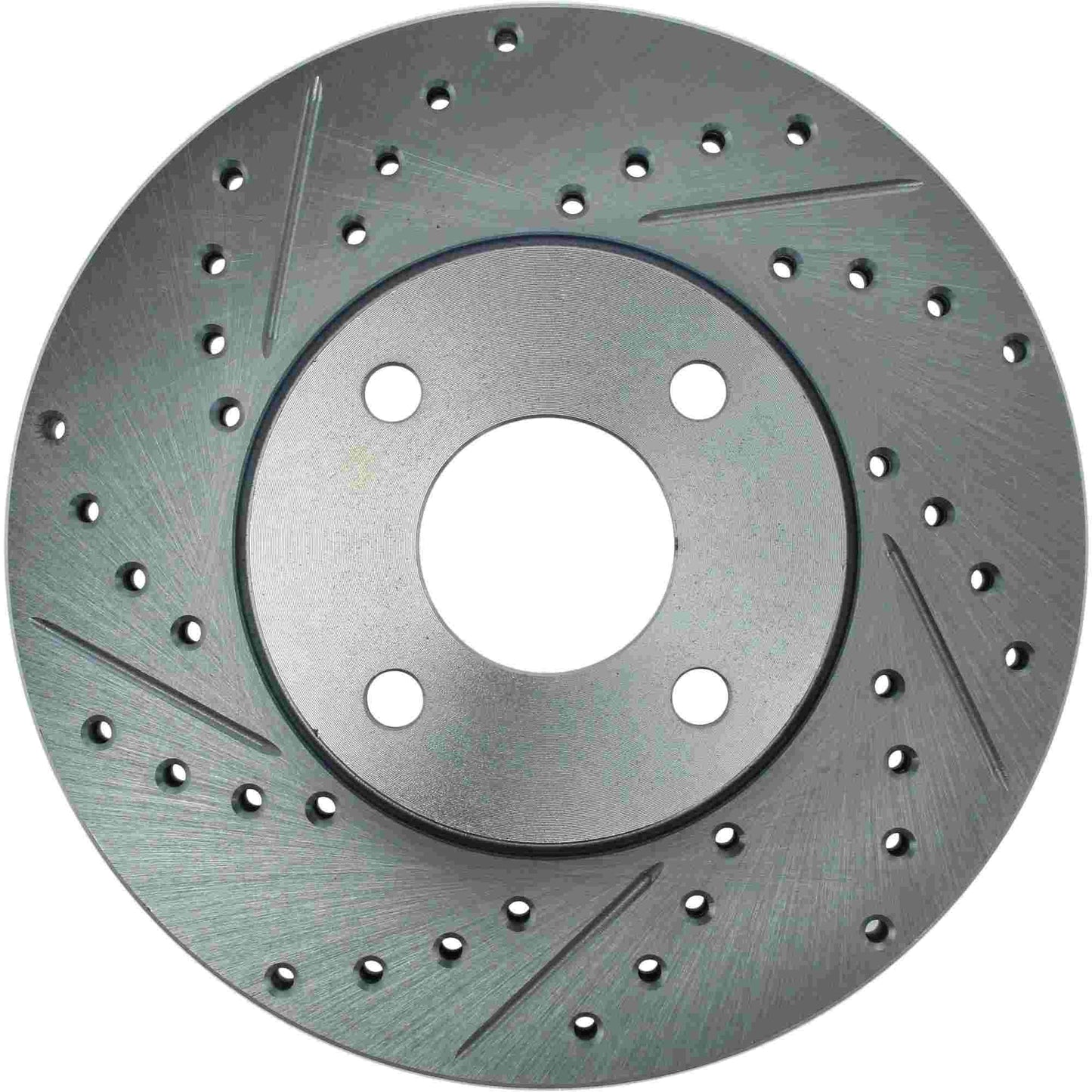 StopTech Select Sport Drilled And Slotted Brake Rotor; Front Right