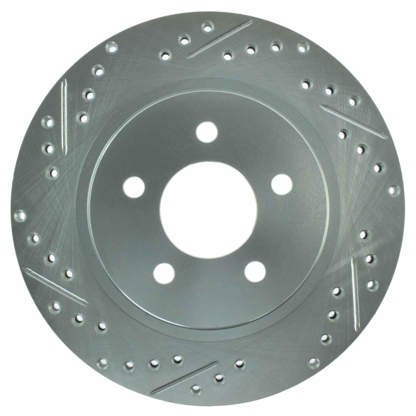 StopTech Select Sport 05-10 Ford Mustang GT Slotted and Drilled Rear Right Rotor 227.61087R