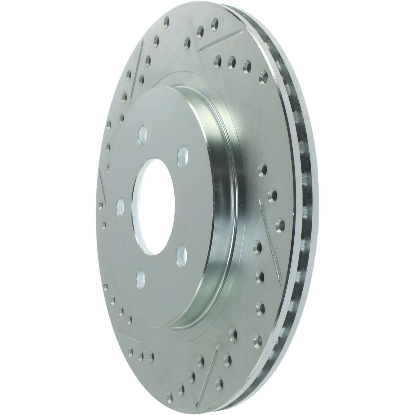 StopTech Select Sport 05-10 Ford Mustang GT Slotted and Drilled Rear Right Rotor 227.61087R