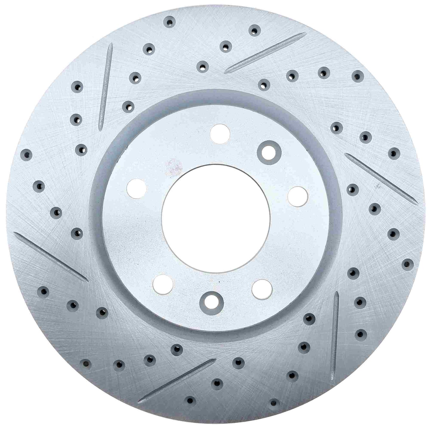 StopTech Select Sport Drilled And Slotted Brake Rotor; Front Right