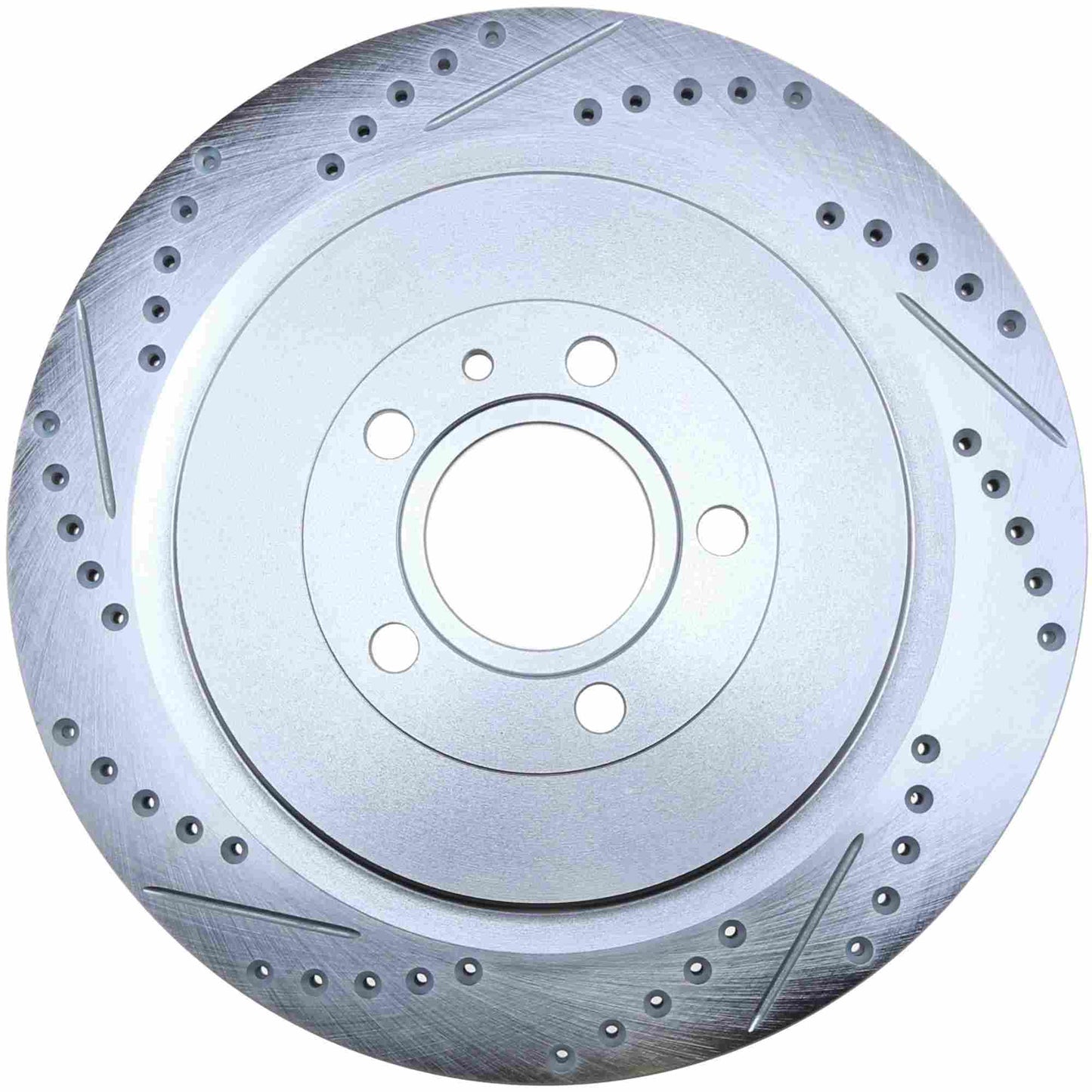 StopTech Select Sport Drilled And Slotted Brake Rotor; Front Right