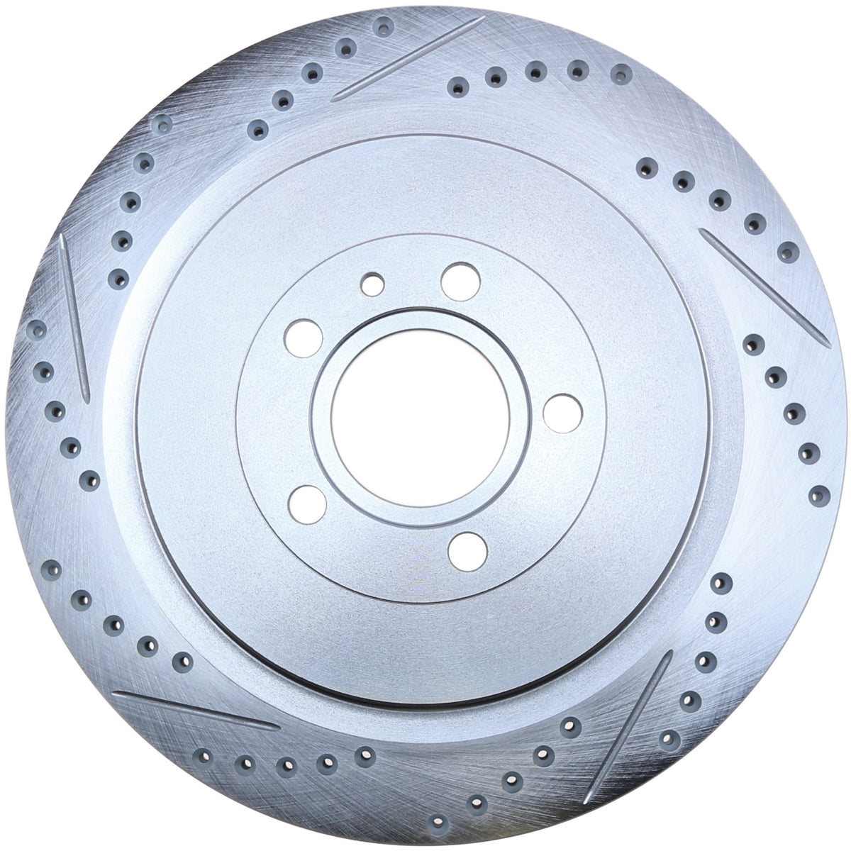 StopTech Select Sport Drilled And Slotted Brake Rotor; Front Right