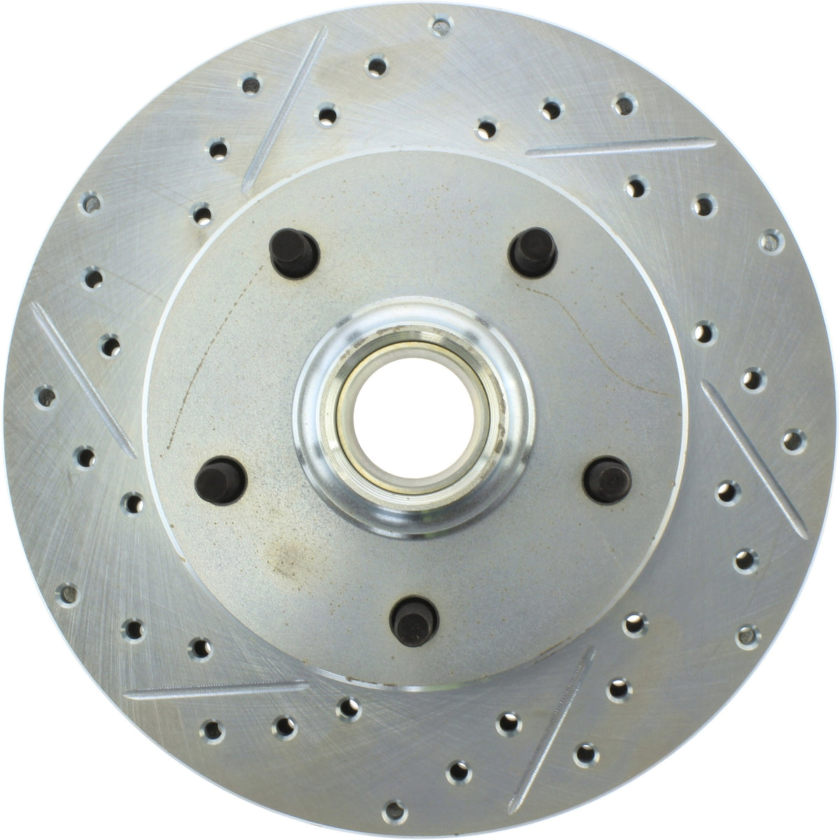StopTech  Select Sport Drilled And Slotted Brake Rotor; Front Right