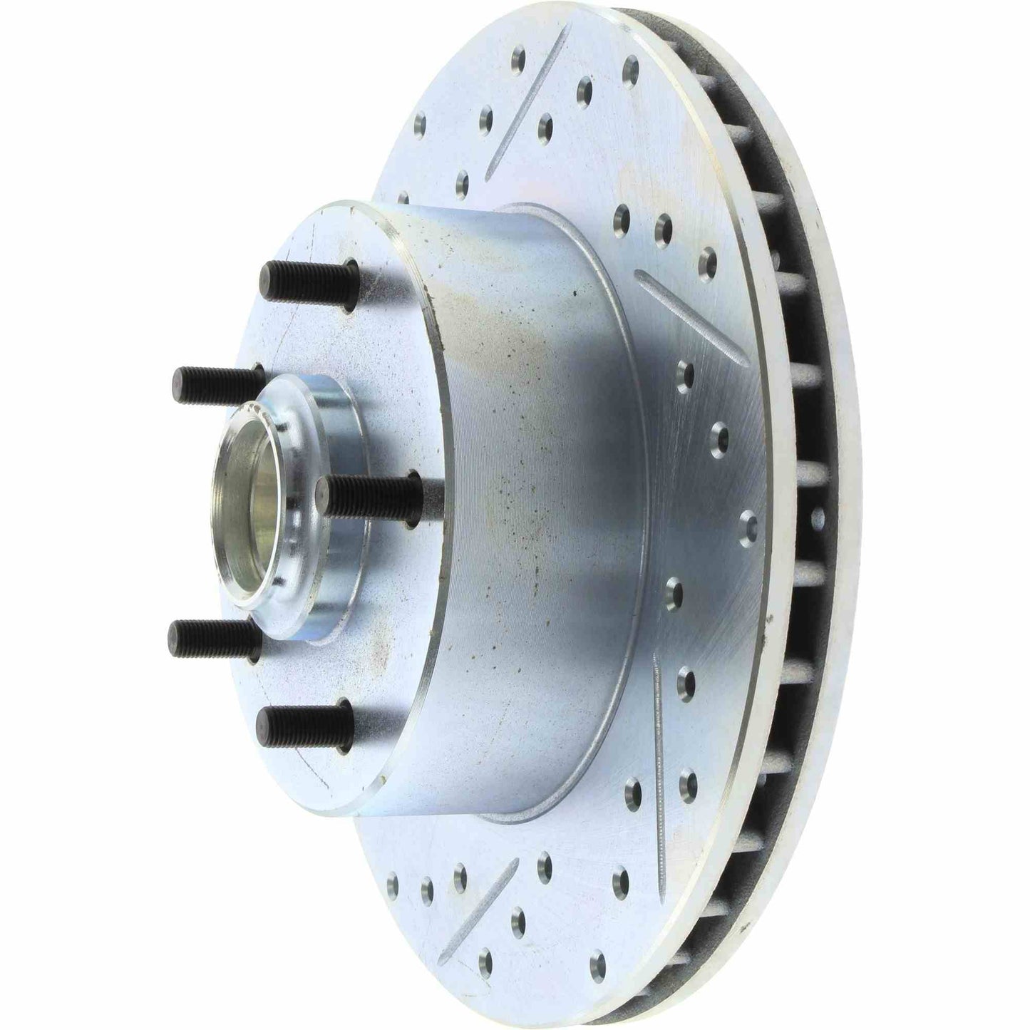 StopTech  Select Sport Drilled And Slotted Brake Rotor; Front Right