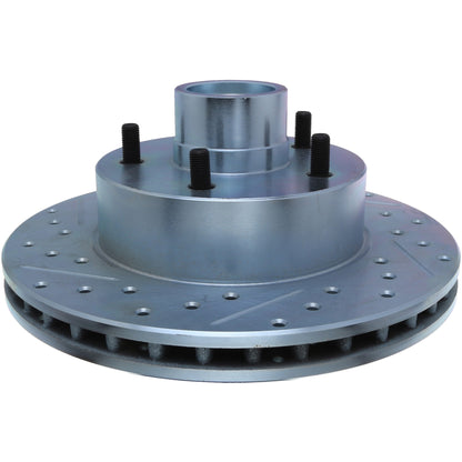 StopTech Select Sport Drilled And Slotted Brake Rotor; Front Right