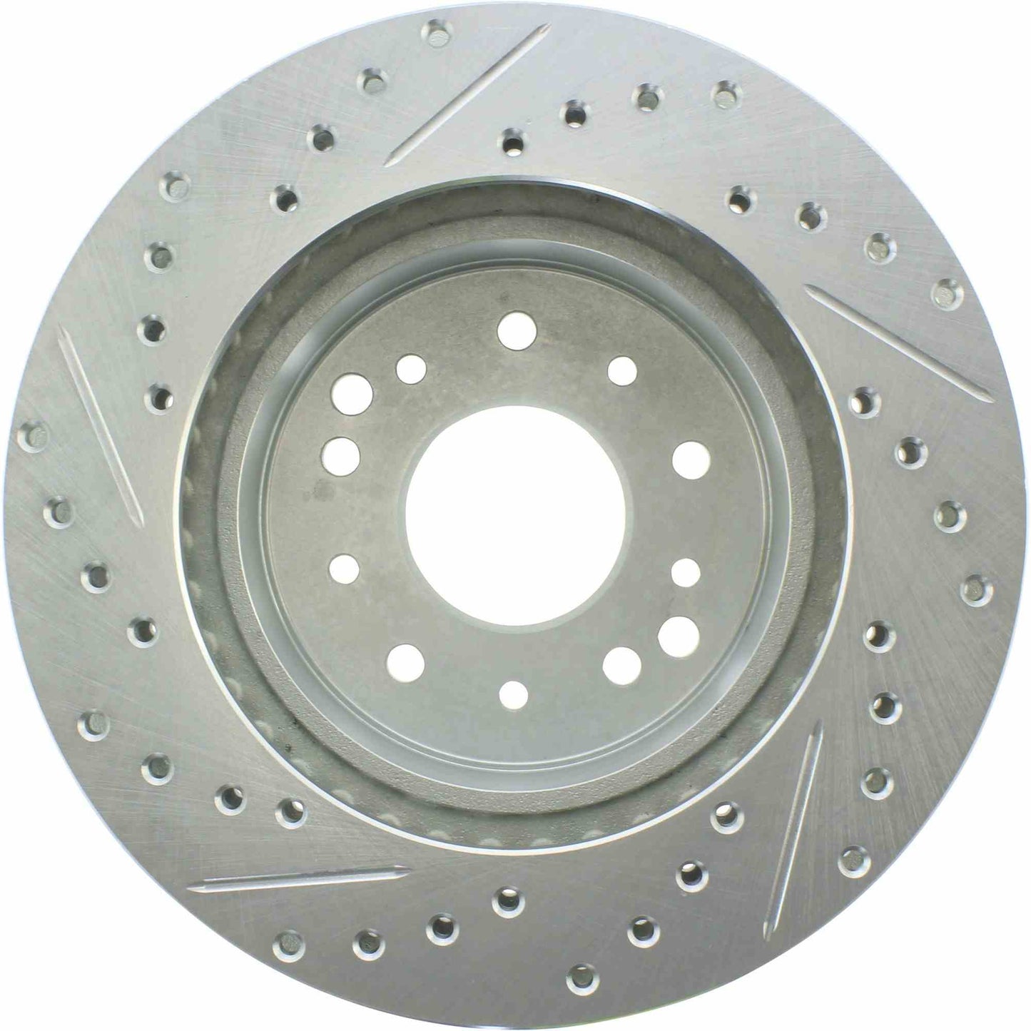 StopTech Select Sport Drilled And Slotted Brake Rotor;Front And Rear Left