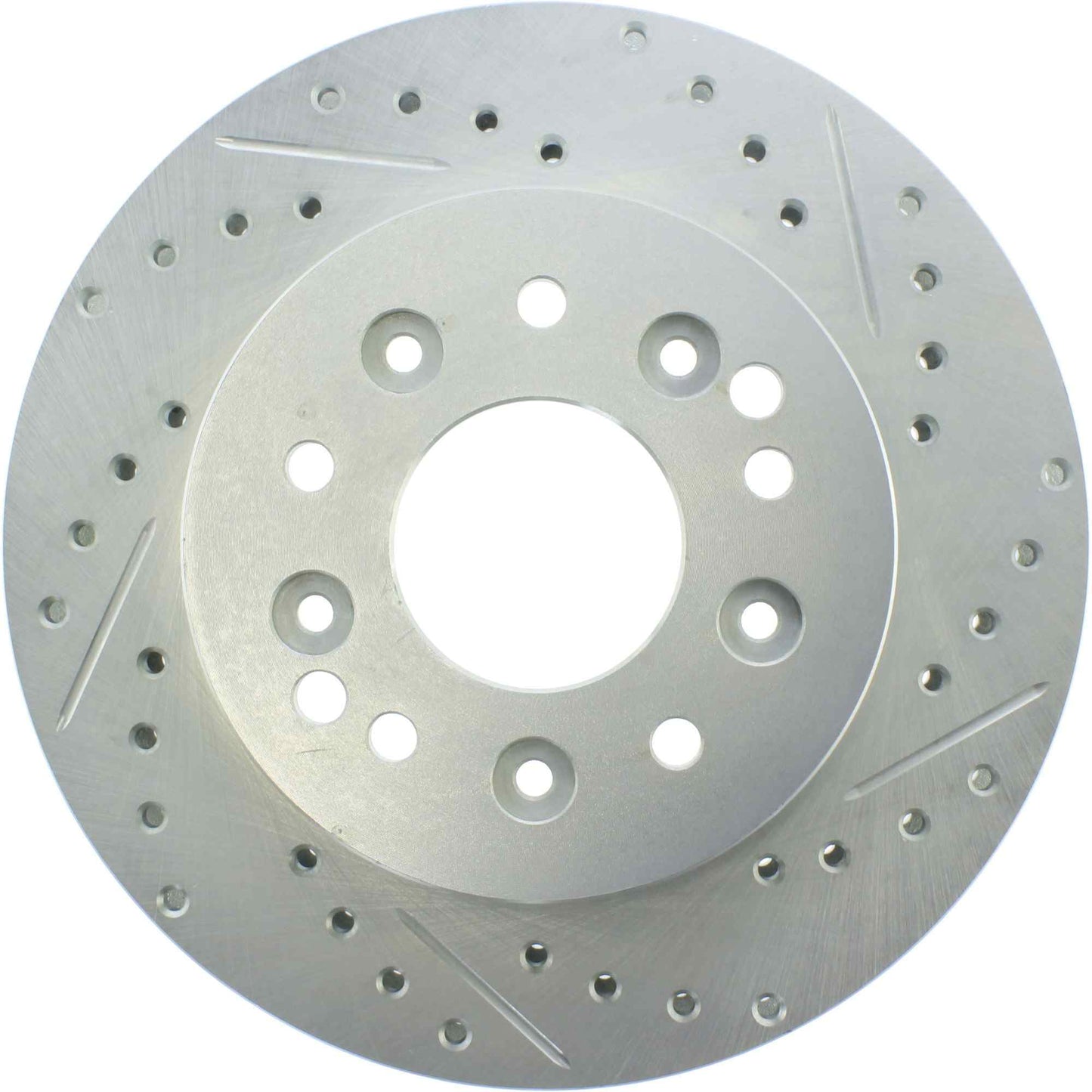 StopTech Select Sport Drilled And Slotted Brake Rotor;Front And Rear Left