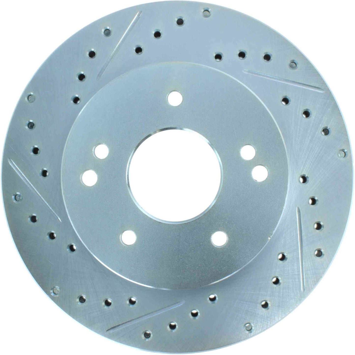StopTech Select Sport Drilled And Slotted Brake Rotor;Front And Rear Right